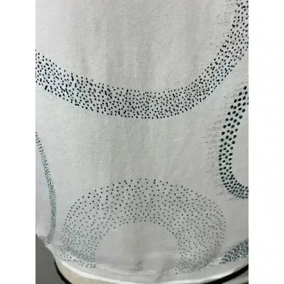 Ramy Brook Women's 100% Silk Halter Blouse Abstract Sleeveless Lined M Gray - Picture 5 of 12